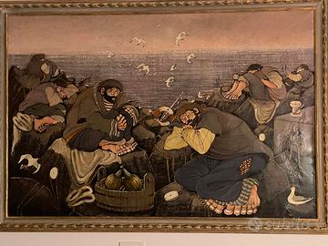 Dipinto ad olio Giovanni Lazzarini