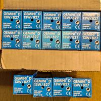 14 lampadine Leuci Gemini D 13W