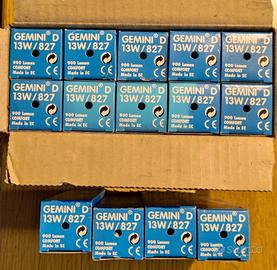 14 lampadine Leuci Gemini D 13W