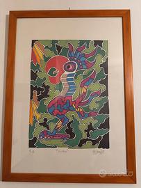 Litografia Originale "Sipro" di Antonio Cremonese
