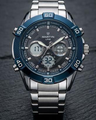 Orologio da Uomo "Martin Line" stile Militare 