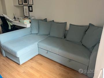 Divano letto Ikea Holmsund 3 posti con contenitore