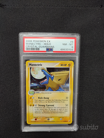 Pokemon PSA 8 MANECTRIC EX 8/100 HOLO ENG INGLESE