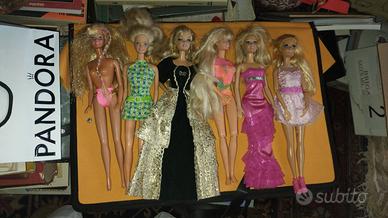 Lotto 6 Barbie vintage