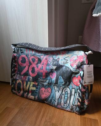 Borsa Desigual con graffiti