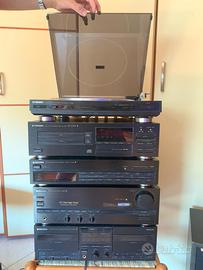 Impianto stereo Pioneer anni 80