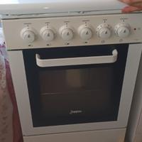 Cucina a gas Zoppas a 4 fuochi +Forno Duppio Vetro