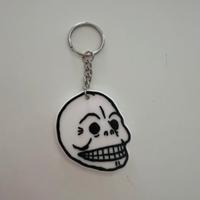 Portachiavi skull cheap monday