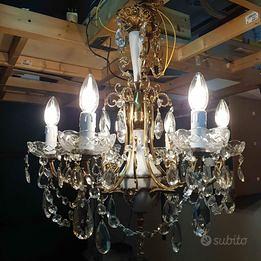 Lampadario a goccia anni ’50 – Eleganza Vintage