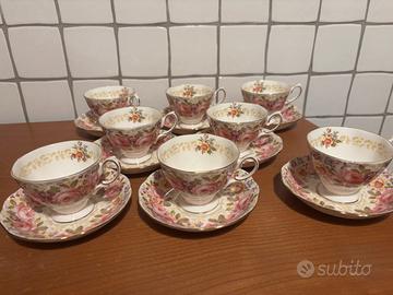 Otto tazze Royal Albert Serena