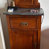 Coppia comodini Liberty originali anni '30