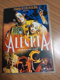 Set n. 3 DVD degli Spettacoli del Cirque du Soleil