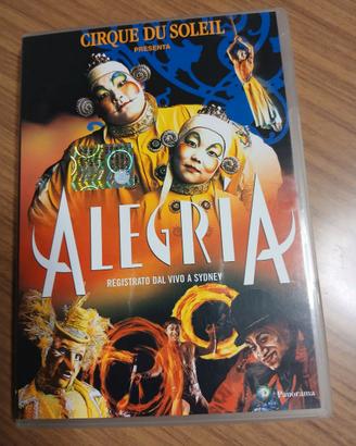 Set n. 3 DVD degli Spettacoli del Cirque du Soleil