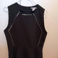 vestito da donna nero con i brillantini 