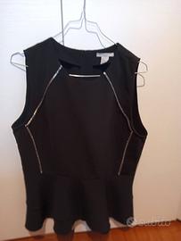 vestito da donna nero con i brillantini 