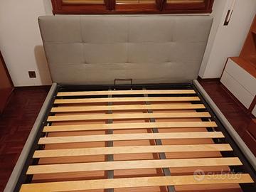 Letto matrimoniale contenitore 