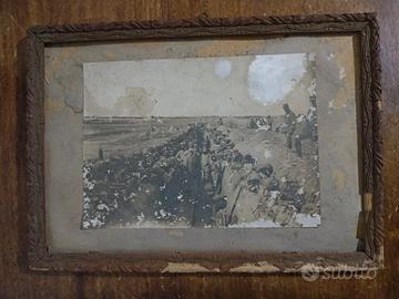 Trincea Foto 34 x 25 Guerra Italo Turca Libia 1911