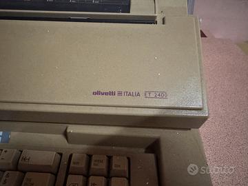 macchina da scrivere OLIVETTI ET 2400 🖨️