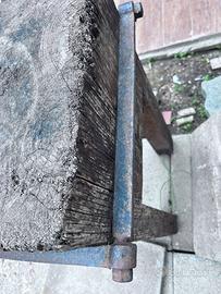 Tagliere da macellaio vintage