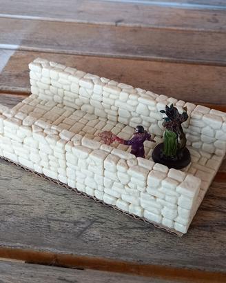 Elemento scenico Terrain wargame Dungeon "Hallway"