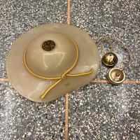 Lampadario vintage in vetro di Murano