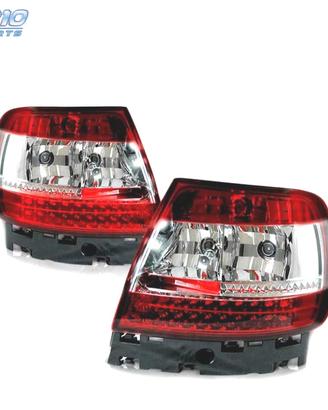 FANALI AUDI A4 B5 94-00 LED ROSSO BIANCO