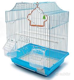 Gabbia Voliera per Uccelli Pappagalli Inseparabili