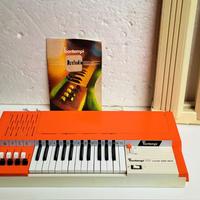 Bontempi 105 Eletrica Pianola Vintage + Spartito +