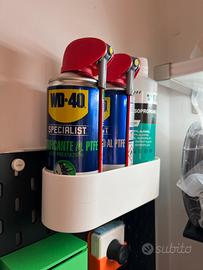 Porta spray/cose per ikea skadis