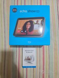 AMAZON Echo Show 8 2Gen + Base Orientabile - NUOVO