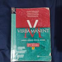 Verba Manent lingua lessico civiltà autori 1