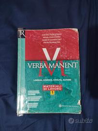 Verba Manent lingua lessico civiltà autori 1