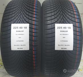 2 GOMME 225 40 18 DUNLOP BR1848