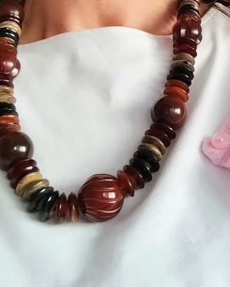 Collana vintage stile etnico