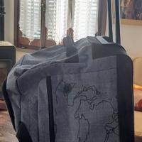 Trolley da viaggio e beauty case