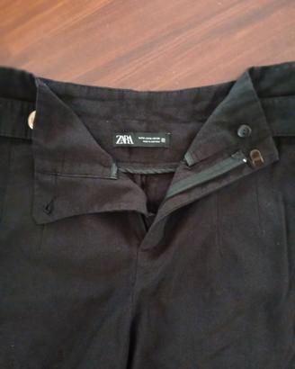 Pantaloncini Corti Zara Vita Alta con Bottoni Dora