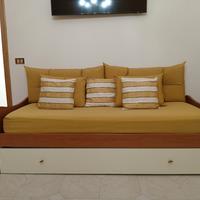 Divano letto due posti letto