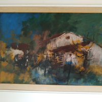Grande quadro di Gian Carlo Venuto - Mulino