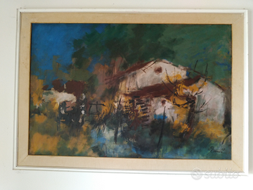 Grande quadro di Gian Carlo Venuto - Mulino