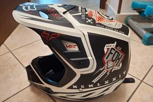 casco motocross/enduro fox v2 2014