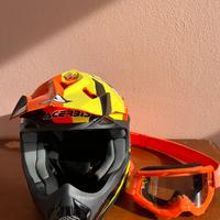 Casco ACERBIS X-track in fibra