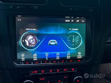 Radio 2 din Essgoo x golf 6 o compatibili da 9’’
