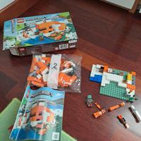 Lego Minecraft 21178 il capanno della volpe