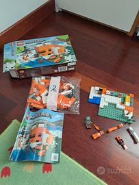 Lego Minecraft 21178 il capanno della volpe