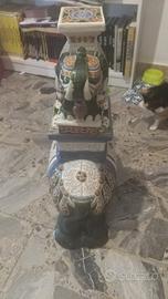 Statue decorative e propiziatorie