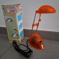 Lampada da scrivania arancione Carrera allungabile