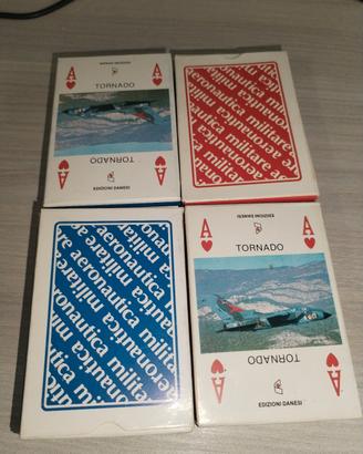 Carte da gioco dell'aeronautica militare 