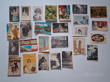 Lotto 25 Cartoline Antiche e Vintage Rare