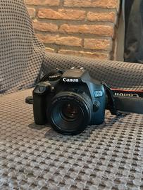 Canon EOS 1300D + 50 mm f/1.8 Lens