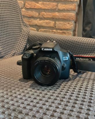 Canon EOS 1300D + 50 mm f/1.8 Lens